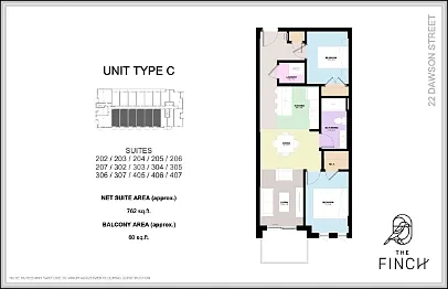 Floor plan 407