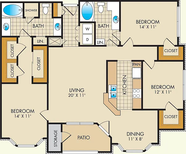 Floor plan G