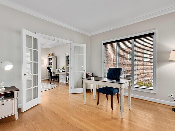 Den/Office with French Doors to Living Room.  Also would make a great Playroom too.