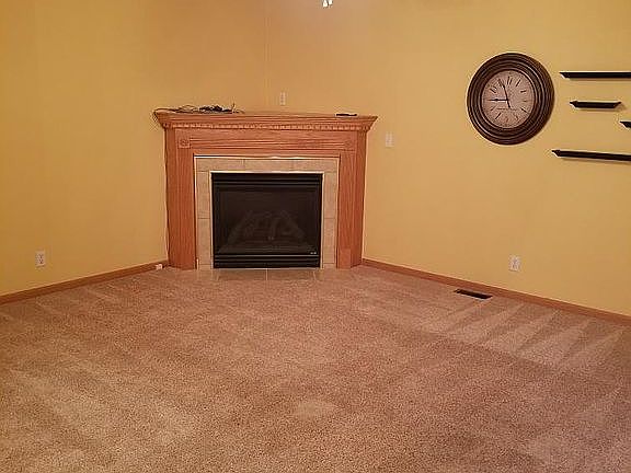 Fireplaced living room