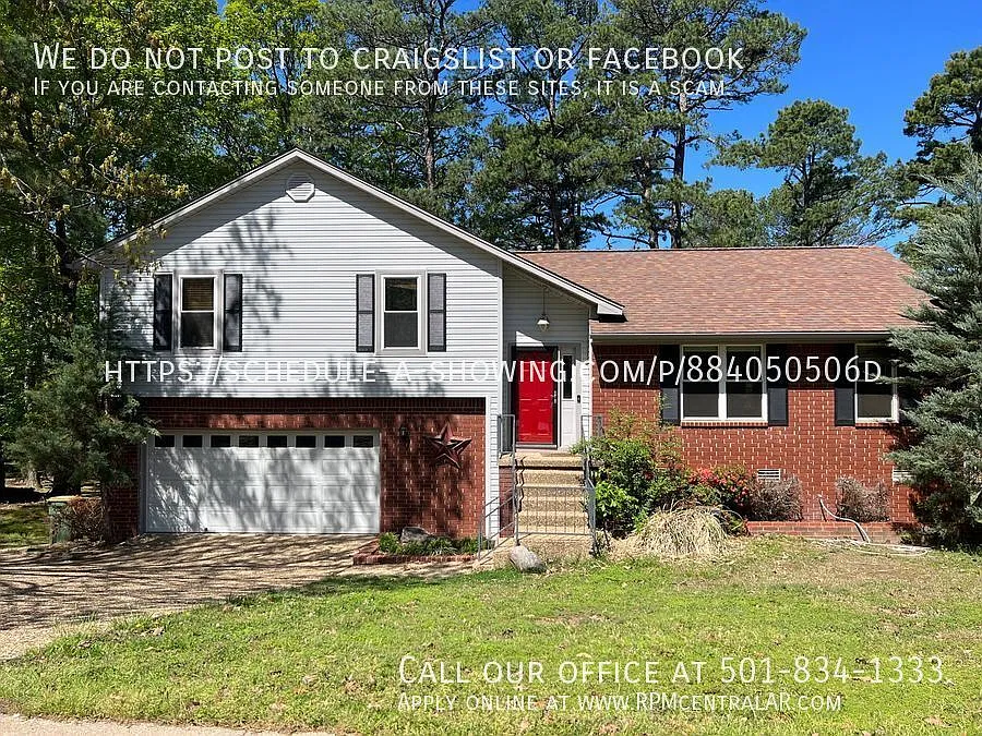 3902 Sam Peck Rd., Little Rock AR 72223 - Wonderful split level 3br 2ba just off Hwy 10 — Photo 1