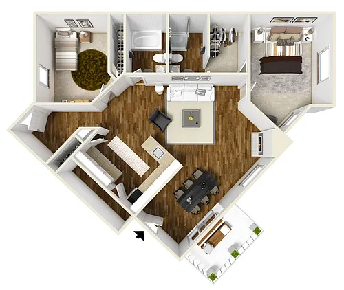 Floor plan Brookhill