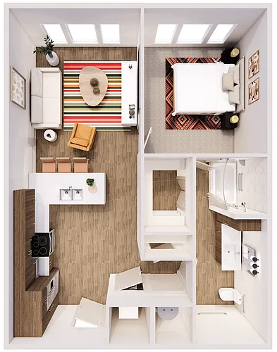 Floor plan A4 LW