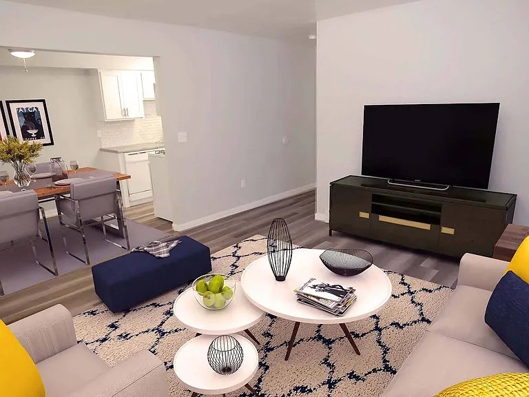 Living and Dining Rooms