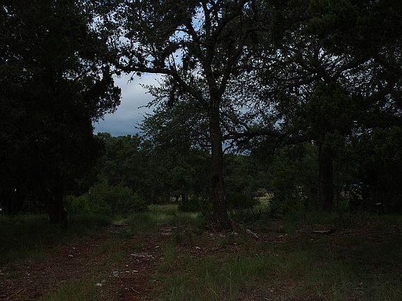 facing west toward lake