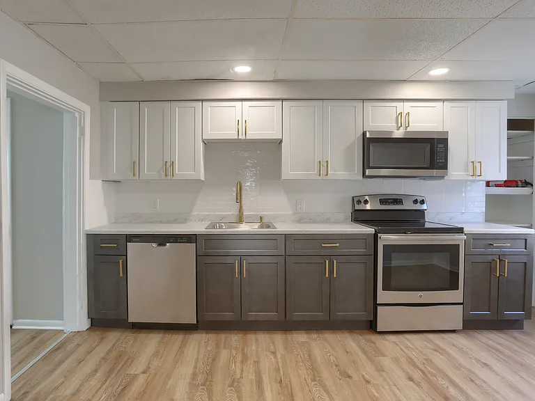 All new kitchen