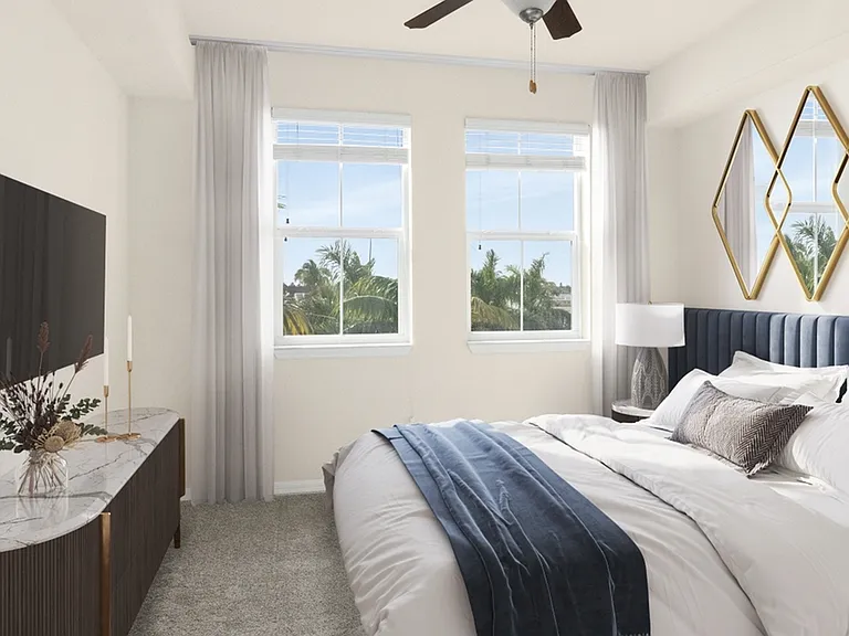 Cottonwood Lighthouse Point Apartments in Pompano Beach Bedroom Photo