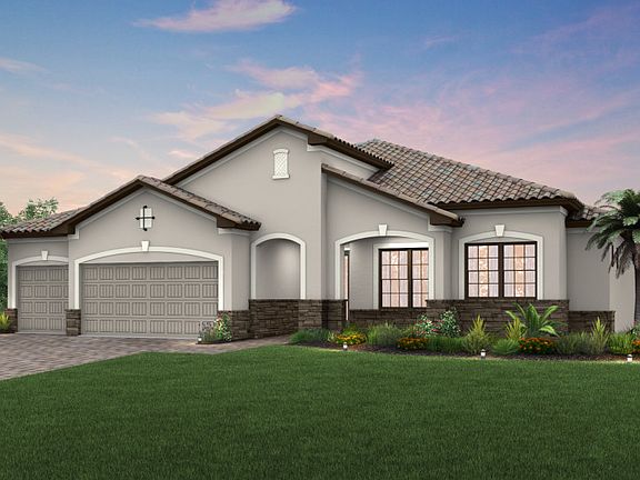 Elevation FM3A with stone