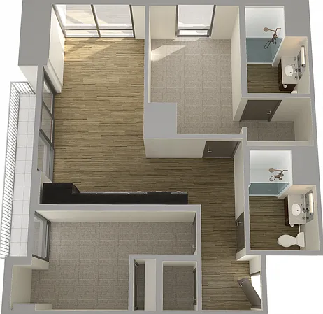 2 Bedroom 2 Bathroom 2 Bedroom 2 Bathroom