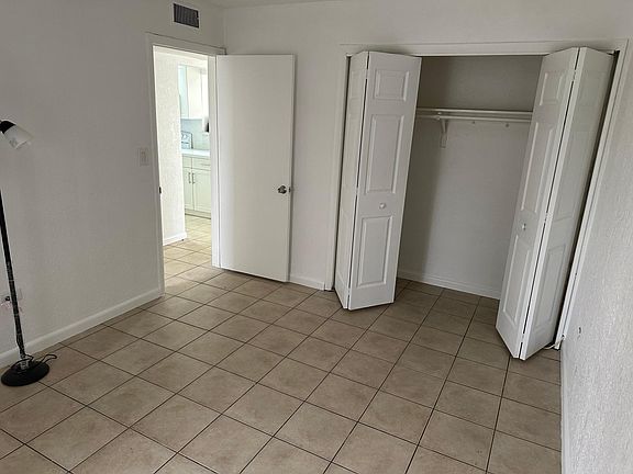 Master bedroom with large closet