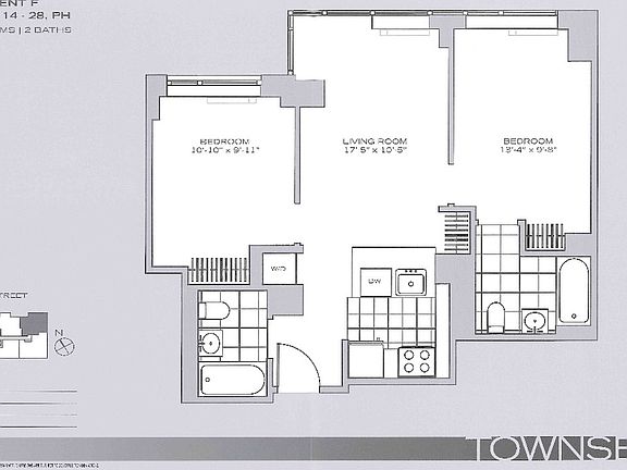 2nd image of 350 W 37th St APT 27F