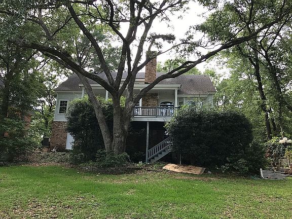 Back view of home