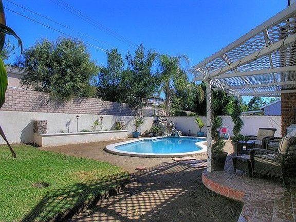 Backyard with Pool