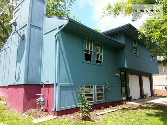 Freshly Painted Side and Front of House