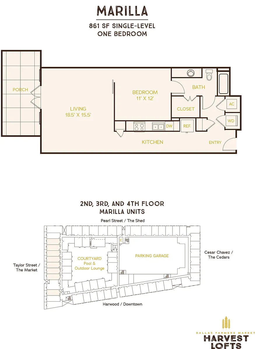 Floor plan Marilla