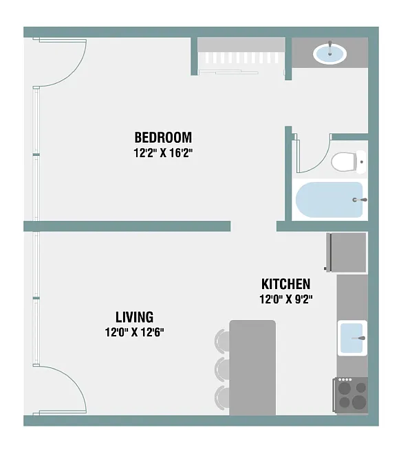Floor plan 1A