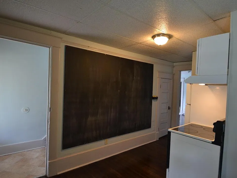 Chalkboard wall in the kitchen