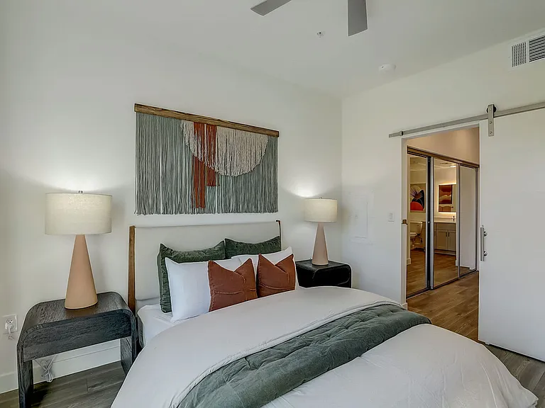 Unit 102 - Bedroom and Closet