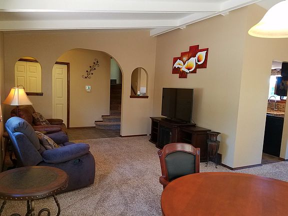 Watch Netflix or Hulu in one of the comfy recliners.