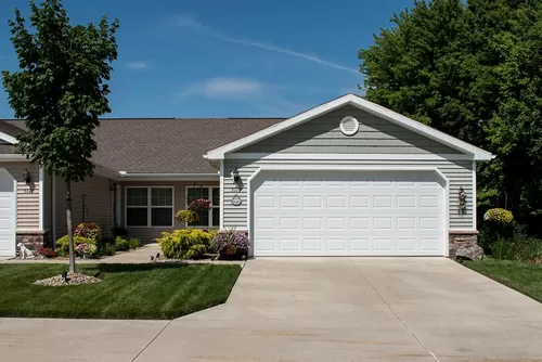 Attached Two-Car Garages in a Neighborhood Setting - Redwood Vermilion