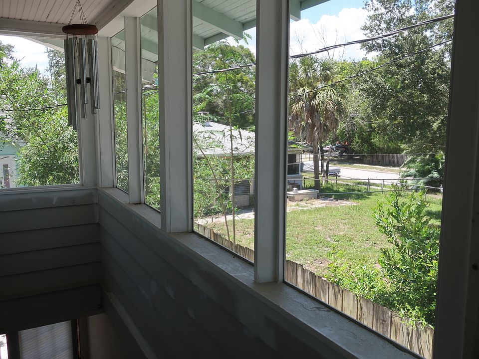 looking out the entrance of the apartment