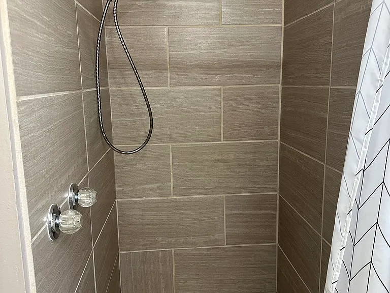 walk in shower