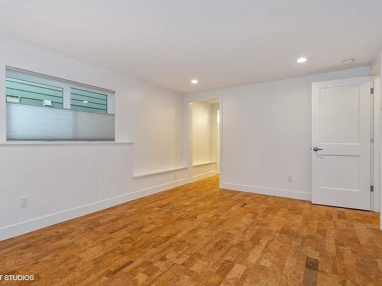 Master bedroom with on suite walk in closet and bathroom