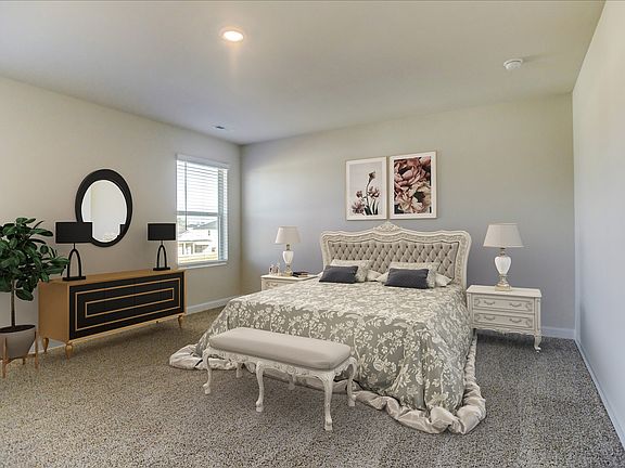 Johnson floorplan modeled at Stoneybrook Station in Charlotte, NC.