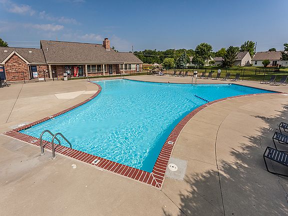 Oversized outdoor pool