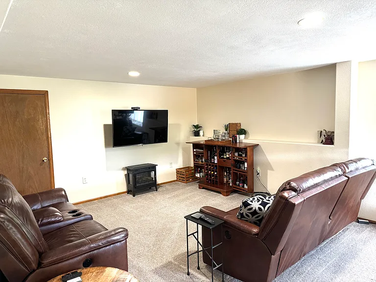 Basement living area
