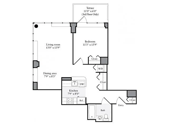 Floor plan 716