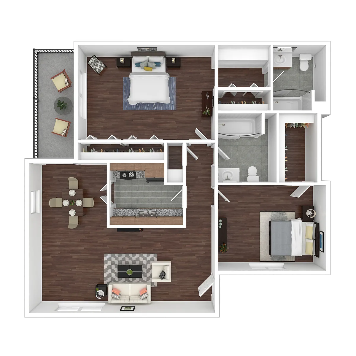 Floor plan B2