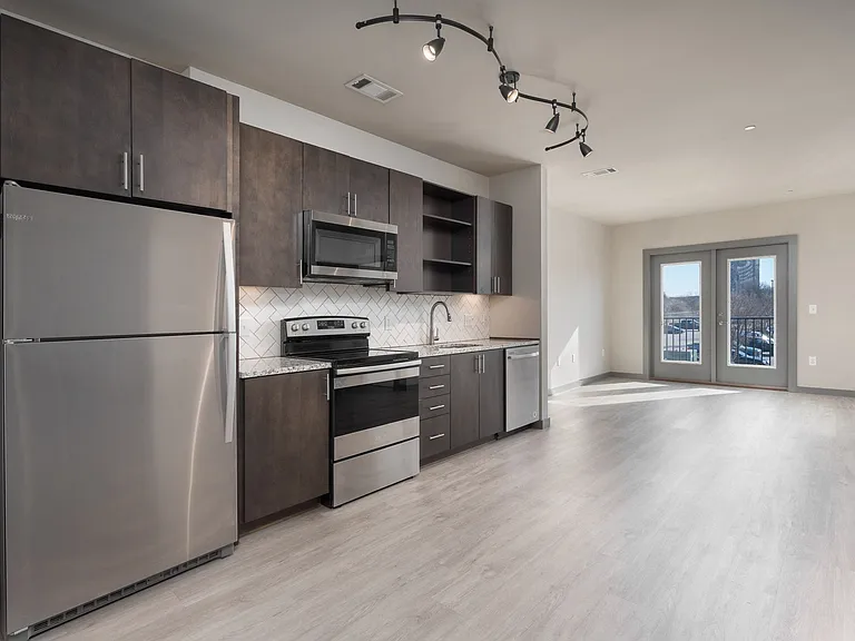 Vinyl Plank Flooring in Common Areas on 2nd and 3rd Floor Homes