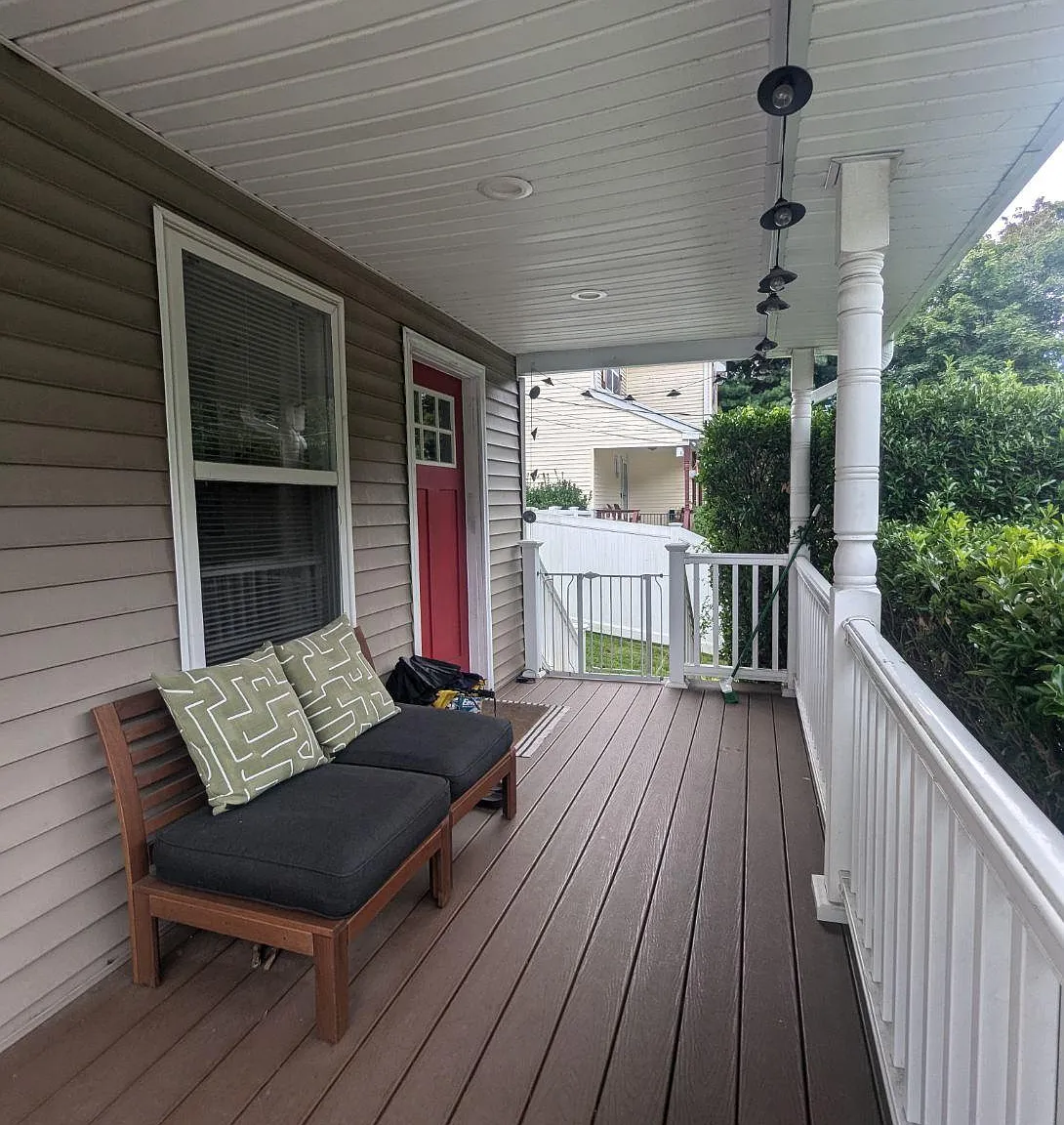 private front porch