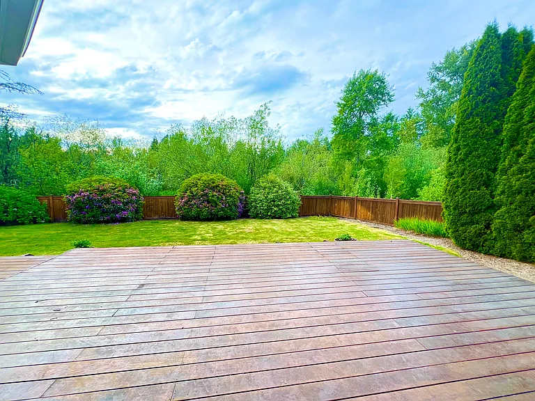 Backyard - Deck