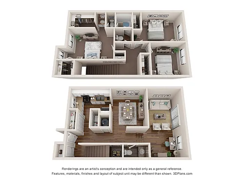 Floor plan C3 Townhome