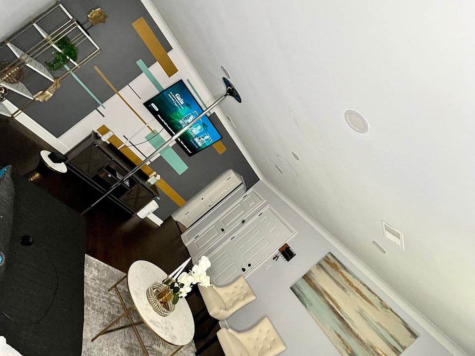 Living Area- Pole has been removed