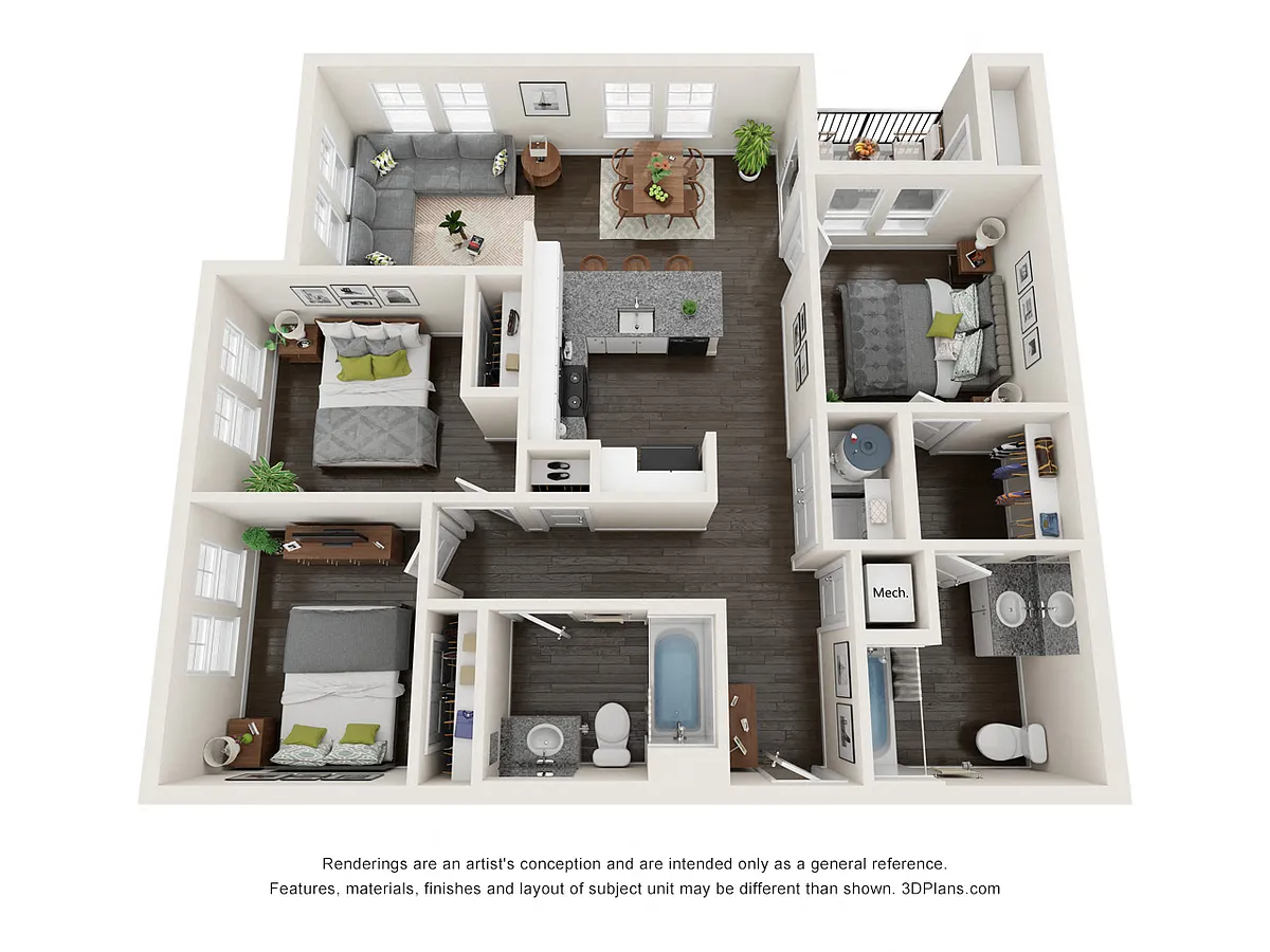 Floor plan C1