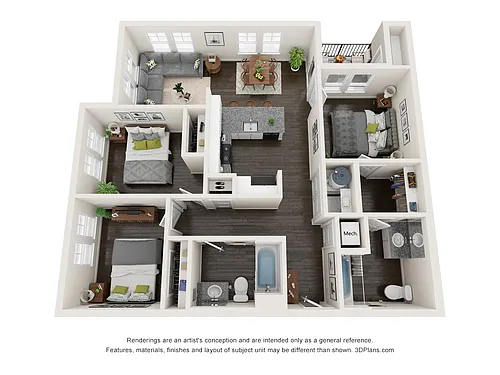 Floor plan C1