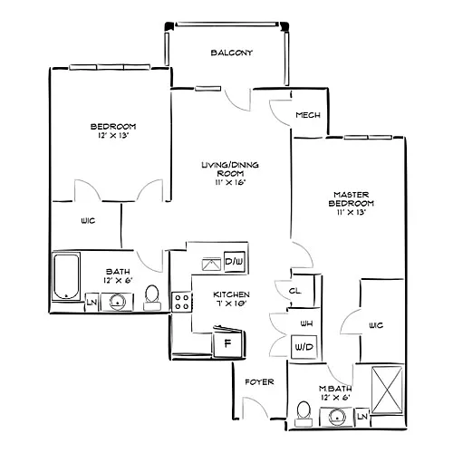 Floor plan Design 2F - W