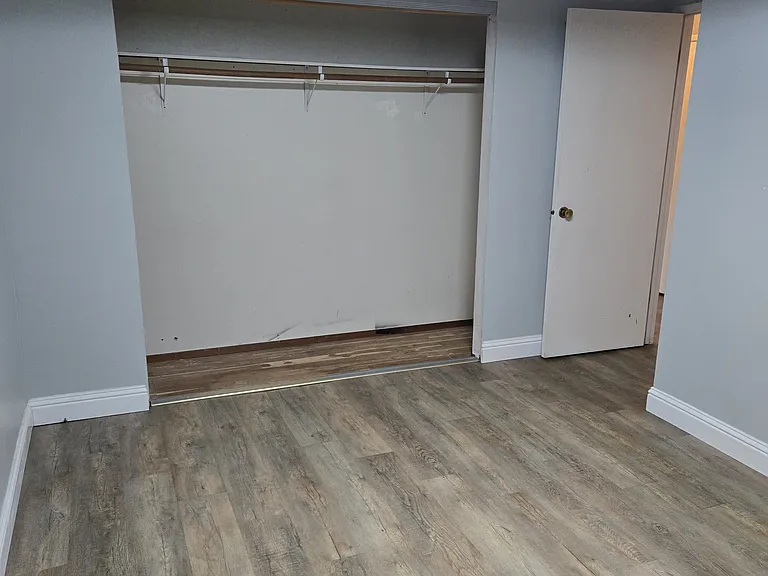 Closet space of bigger room