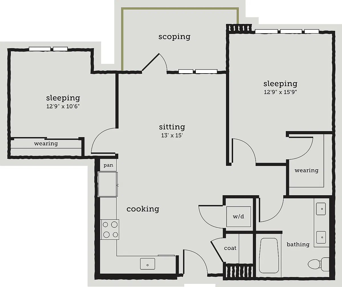 Floor plan B3