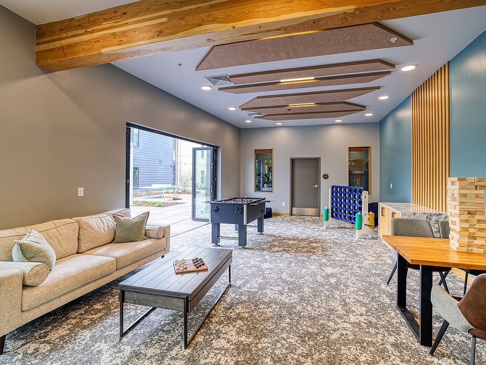 Game room inside resident clubhouse