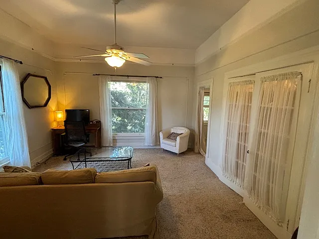Generous size living room - free TV!