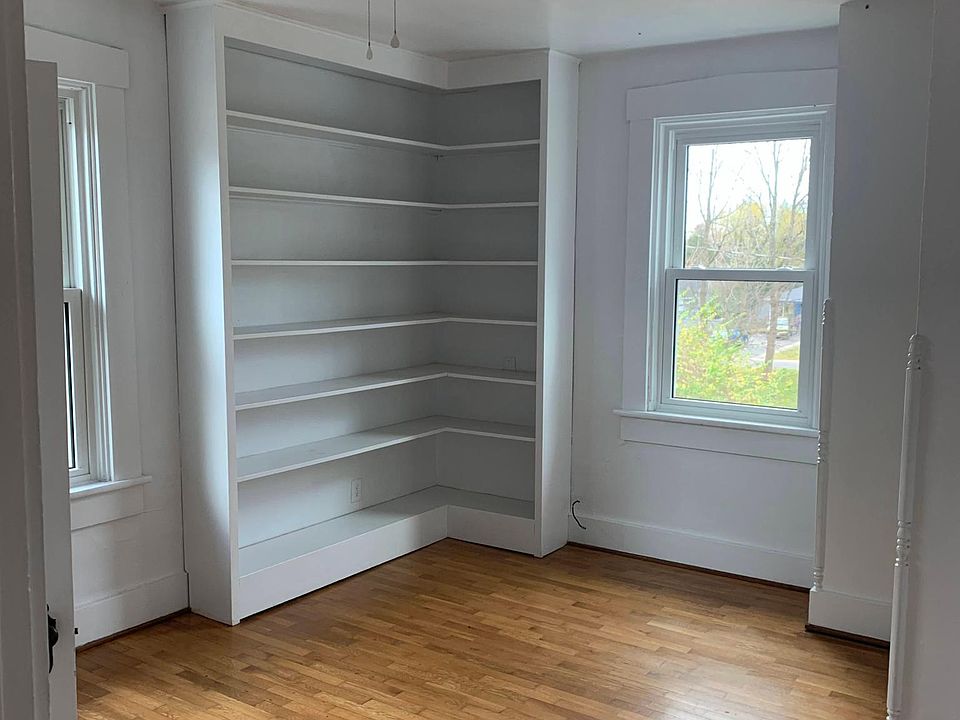 Bedroom 1, built-in bookcase and closet (not pictured)