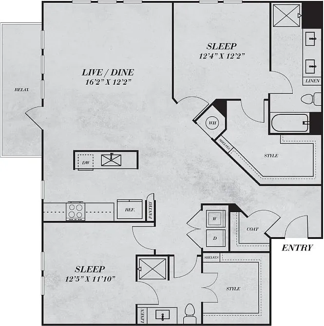 Floor plan B4