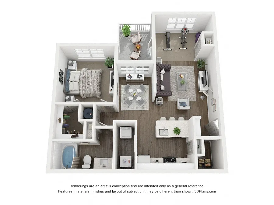 Floor plan A2a