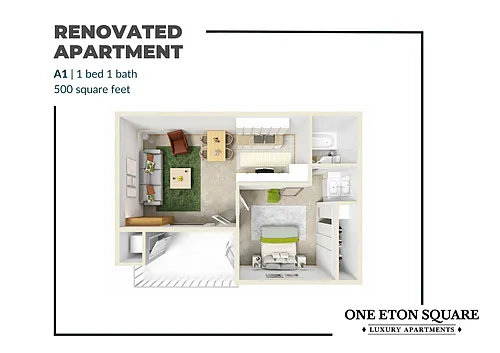 Floor plan A1 Renovated