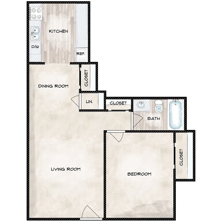 Floor plan Old Hickory