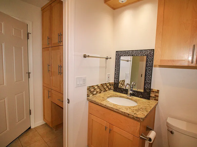 Garage Entry Bathroom
